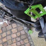 Kurbel am Fahrrad abgefallen
